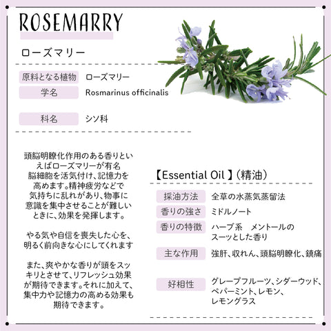 Botanical lab アロマオイル セラピーグレード 3本セット “ヘアーケアーに イランイラン シダーウッド ローズマリー 思わずハグしたくなる香り