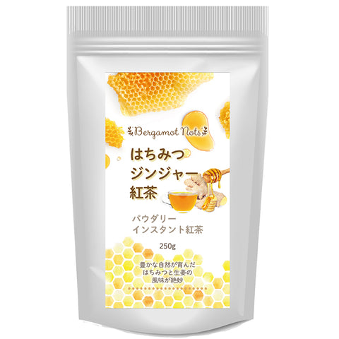 はちみつ生姜紅茶 はちみつジンジャーティー インスタントティー からだも心も温まる生姜の紅茶  ポリフェノール 蜂蜜紅茶