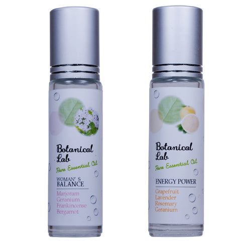 Botanical lab ロールオンアロマ パフューム 2本セット ウーマンズパワー＆エナジーパワー｜女性の気分切り替えアロマ