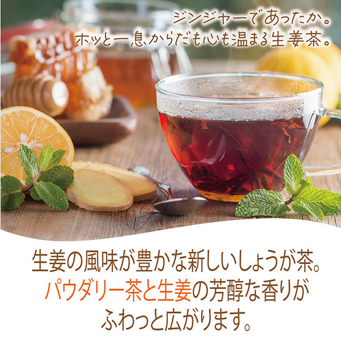 しょうが茶 はちみつ林檎 しょうが茶 インスタントジンジャーハニーアップルティー  からだも心も温まる生姜の紅茶 タントジンジャーティーからだも心も温まる生姜の紅茶 (コピー)