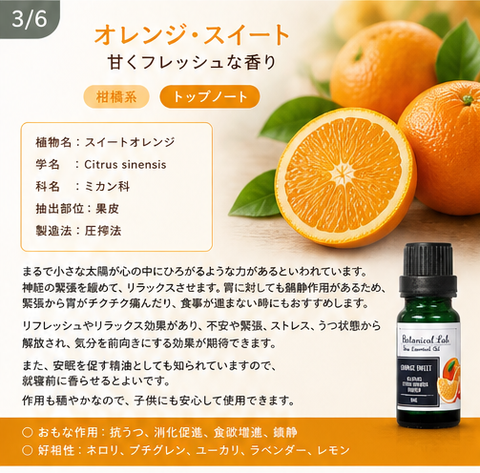 Botanical lab アロマオイル セラピーグレード 3本セット “緊張・不安歌唱“に ラベンダー オレンジスイート サンダルウッド「いい匂いがすると、脳、身体、心が喜びみんなが笑顔になります。」 (コピー)