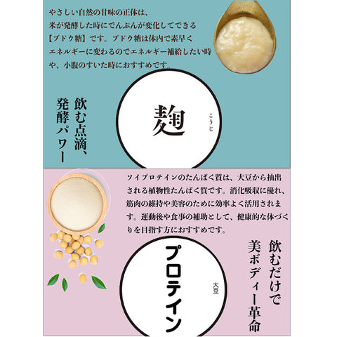 甘酒ソイプロテイングラノーラ｜ソルティーメープル 米麹甘酒×大豆プロテイン＋コラーゲン＆乳酸菌配合