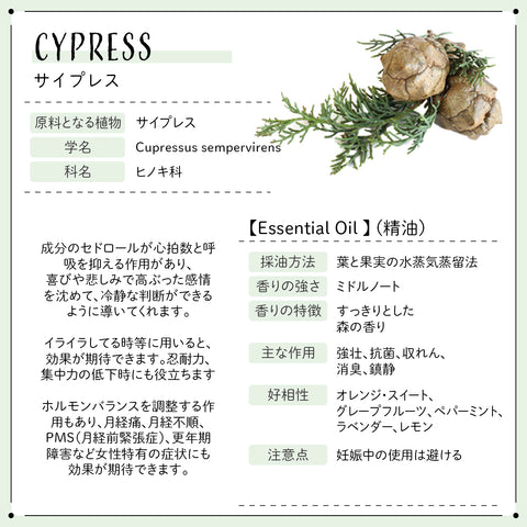 Botanical lab アロマオイル セラピーグレード 3本セット “集中力・頭脳明瞭“に レモン サイプレス ローズマリー