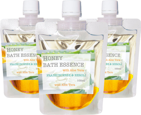 Botanical lab ハチミツ ハニーバスエッセンス with アロエベラエキス配合 フランキンセンス・ネロリ アロエ・はちみつ入浴剤 　アロマ芳香沐浴剤ハニーバスエッセンス