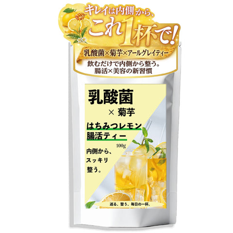 乳酸菌×菊芋 はちみつレモンティー巡りサポート インナービューティー腸活ティー