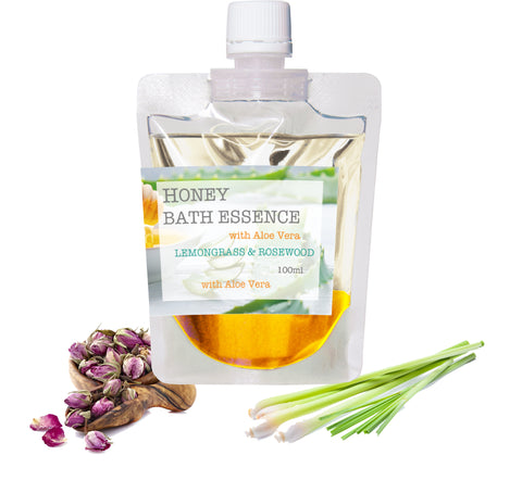Botanical lab ハチミツ ハニー バスオイルwith アロエベラ配合 レモングラス・ローズウッド アロエ・はちみつ入浴剤 　アロマ芳香沐浴剤