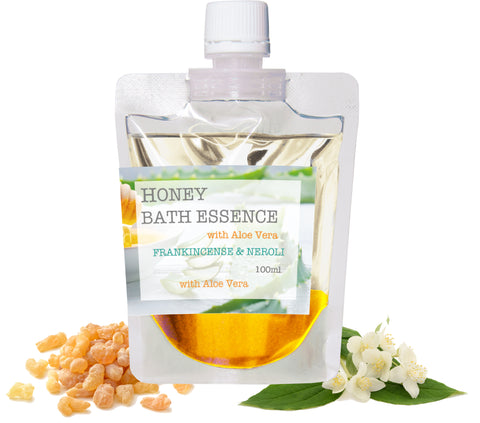 Botanical lab ハチミツ ハニーバスエッセンス with アロエベラエキス配合 フランキンセンス・ネロリ アロエ・はちみつ入浴剤 　アロマ芳香沐浴剤ハニーバスエッセンス