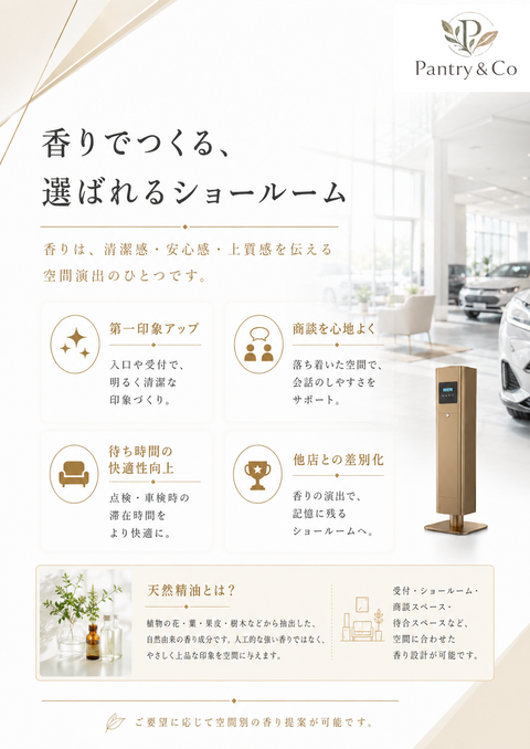 アロマディフューザー 定額プラン